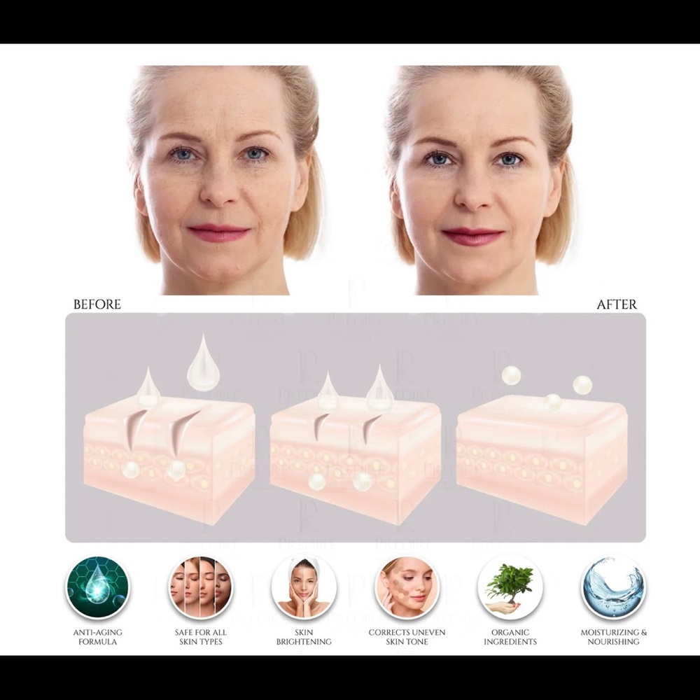 Set of 10 Anti Aging Oxygen, Vitamin E Booster & Cell Renewal Collagen Masks - Picture 5 of 5